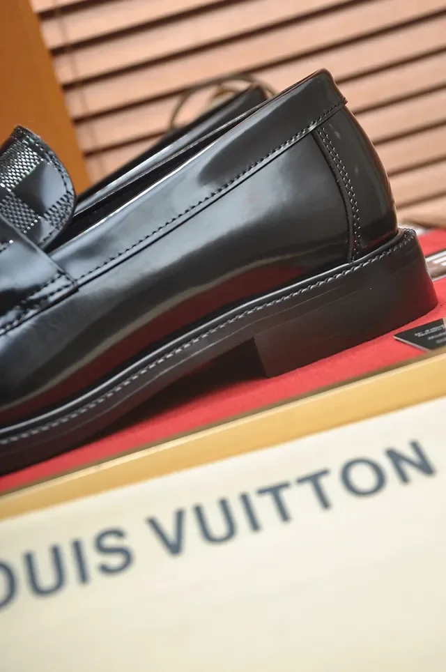 Black Patent Leather Bit Strap Loafer 3