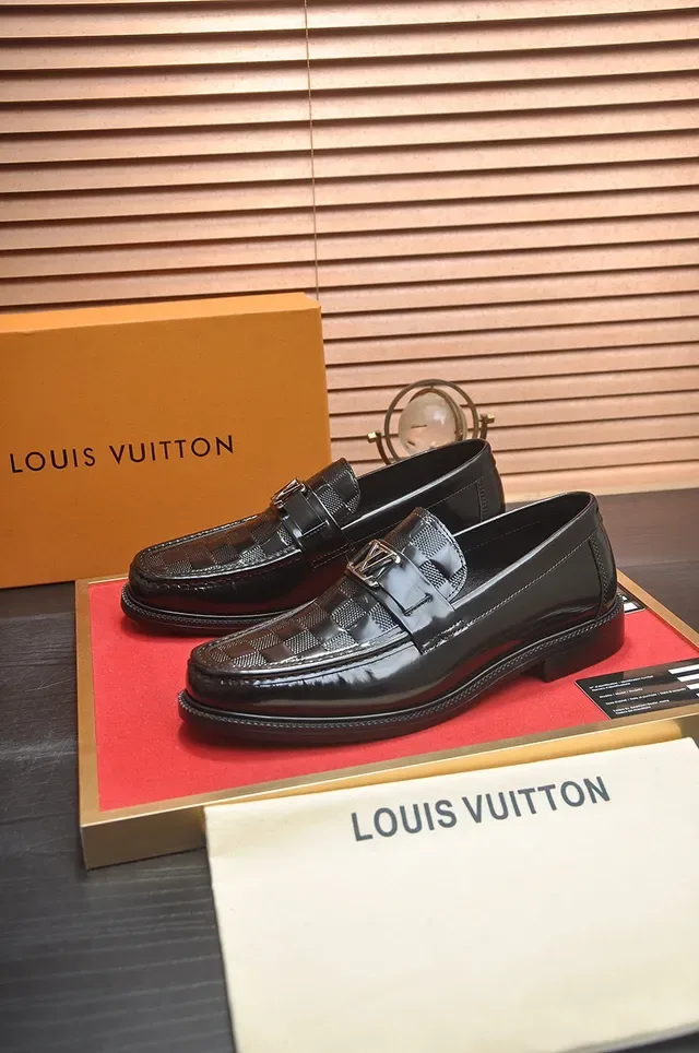 Black Patent Leather Bit Strap Loafer 8