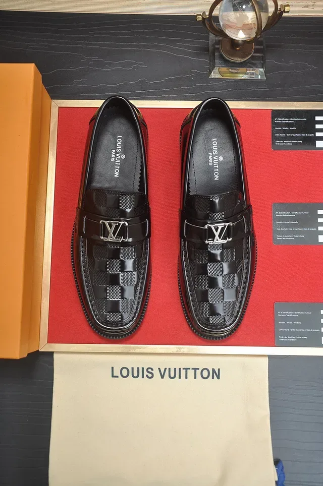 Black Patent Leather Bit Strap Loafer 9