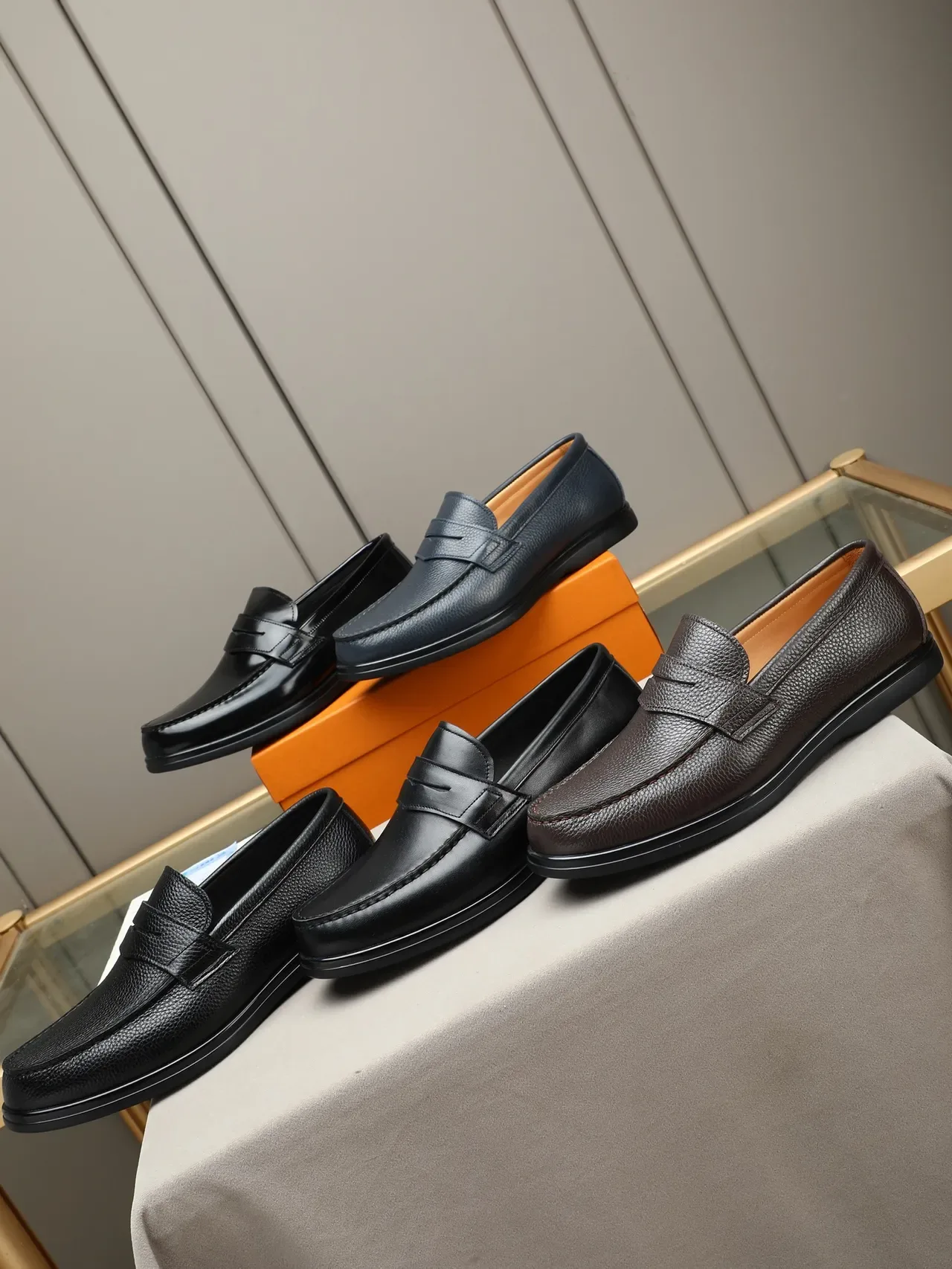 Black Penny High-Gloss Leather Loafer 2