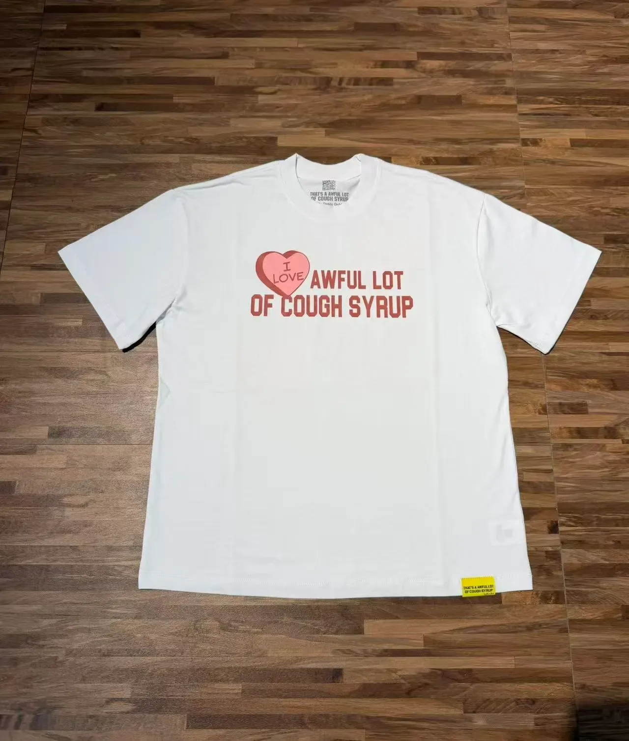 Black Pink Graphic Print Double-Sided T-Shirt 6
