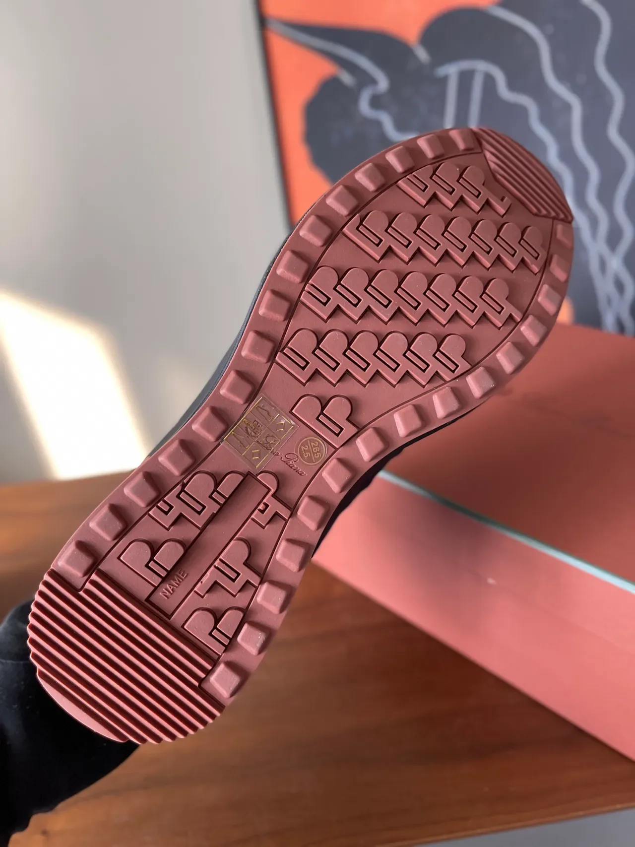 Black Pink Mixed-Material Upper Sculpted Midsole Lifestyle Sneakers 2