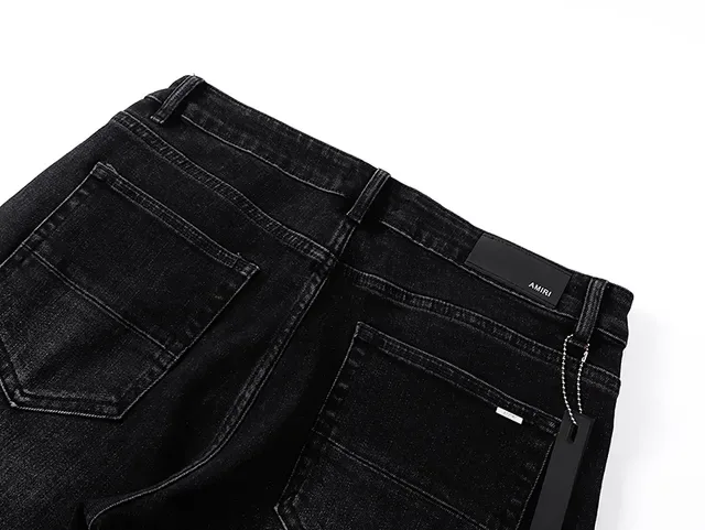 Black White Distressed Graphic-Appliqué Shorts 5