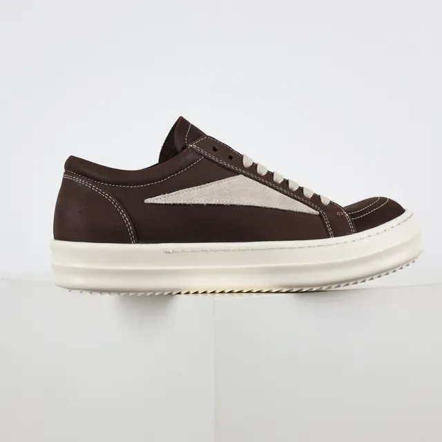 Brown and Beige Two-Tone Platform Lifestyle Sneakers 7