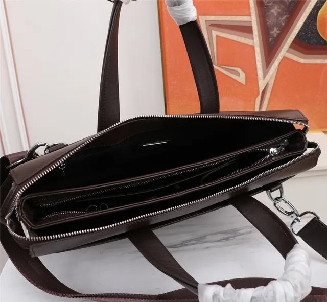 Brown Silver Structured Leather Front Flap Closure Boston Bag 8