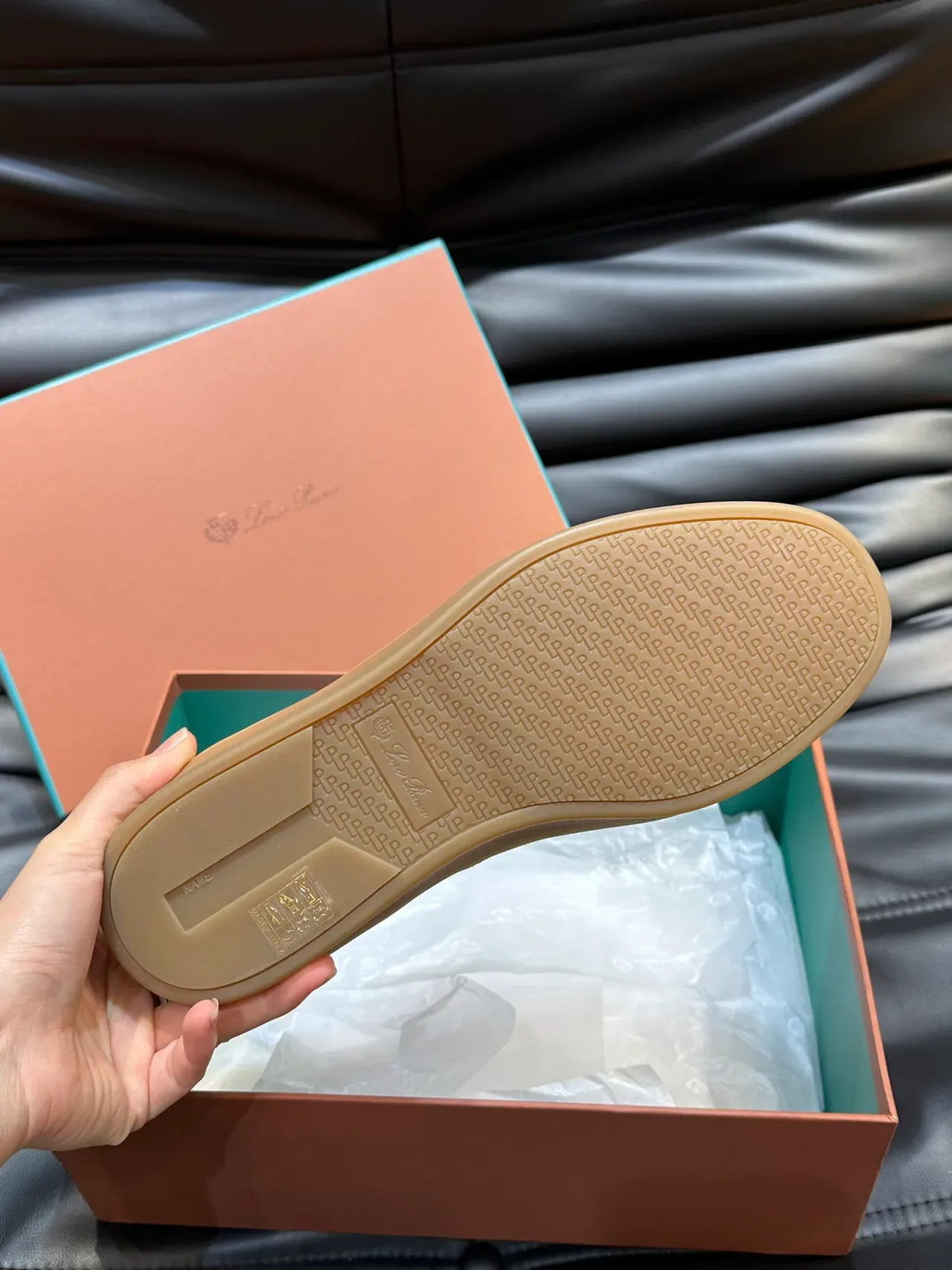 Brown Suede and Leather Lace-Up Lifestyle Sneakers 2