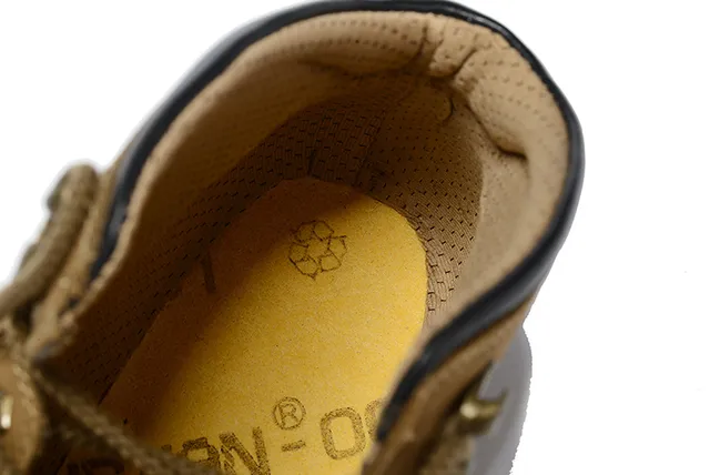 CAT Marrón Negro Tan Nubuck Superior Collar acolchado Botas de trabajo 8