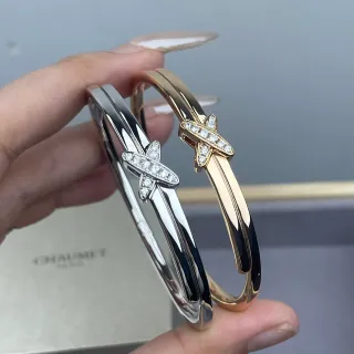 Chaumet Liens X-Motif Pavé Diamond Pulseras