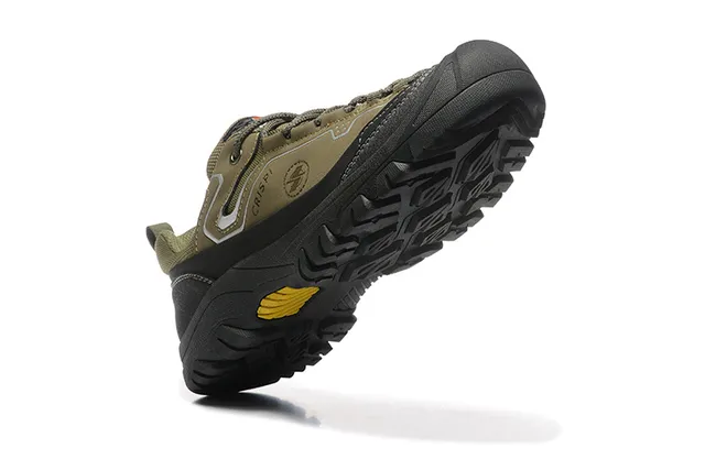 CRISPI Black Gray Low-Cut Boot Synthetic Upper Hiking Boots 10