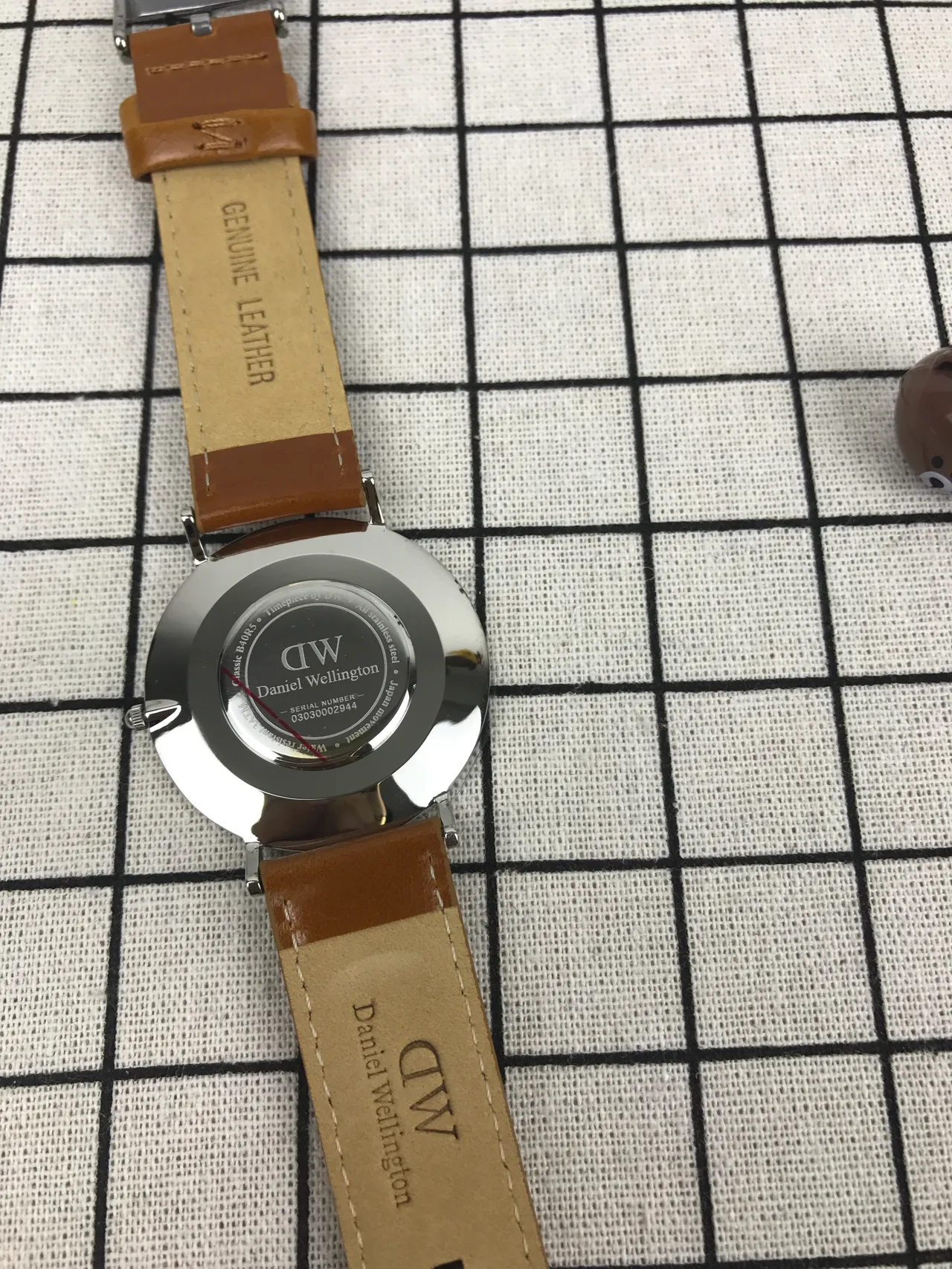 Daniel Wellington Montre Quartz Bracelet Cuir Tan Minimaliste Classique 3