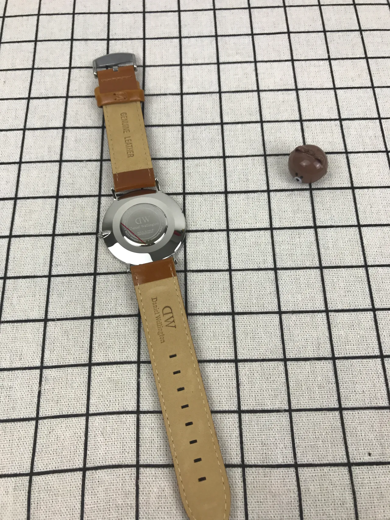 Daniel Wellington Montre Quartz Bracelet Cuir Tan Minimaliste Classique 4