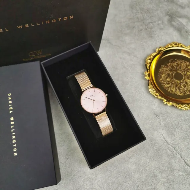Daniel Wellington Classic Petite Rose Gold Pink Dial Quartz Watch 3