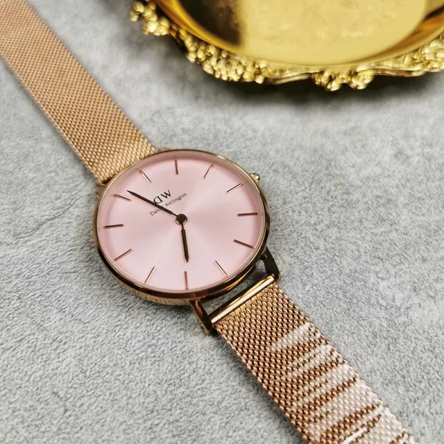 Daniel Wellington Classic Petite Rose Gold Pink Dial Quartz Watch 5