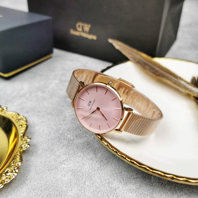 Daniel Wellington Classic Petite Rose Gold Pink Dial Quartz Watch 8