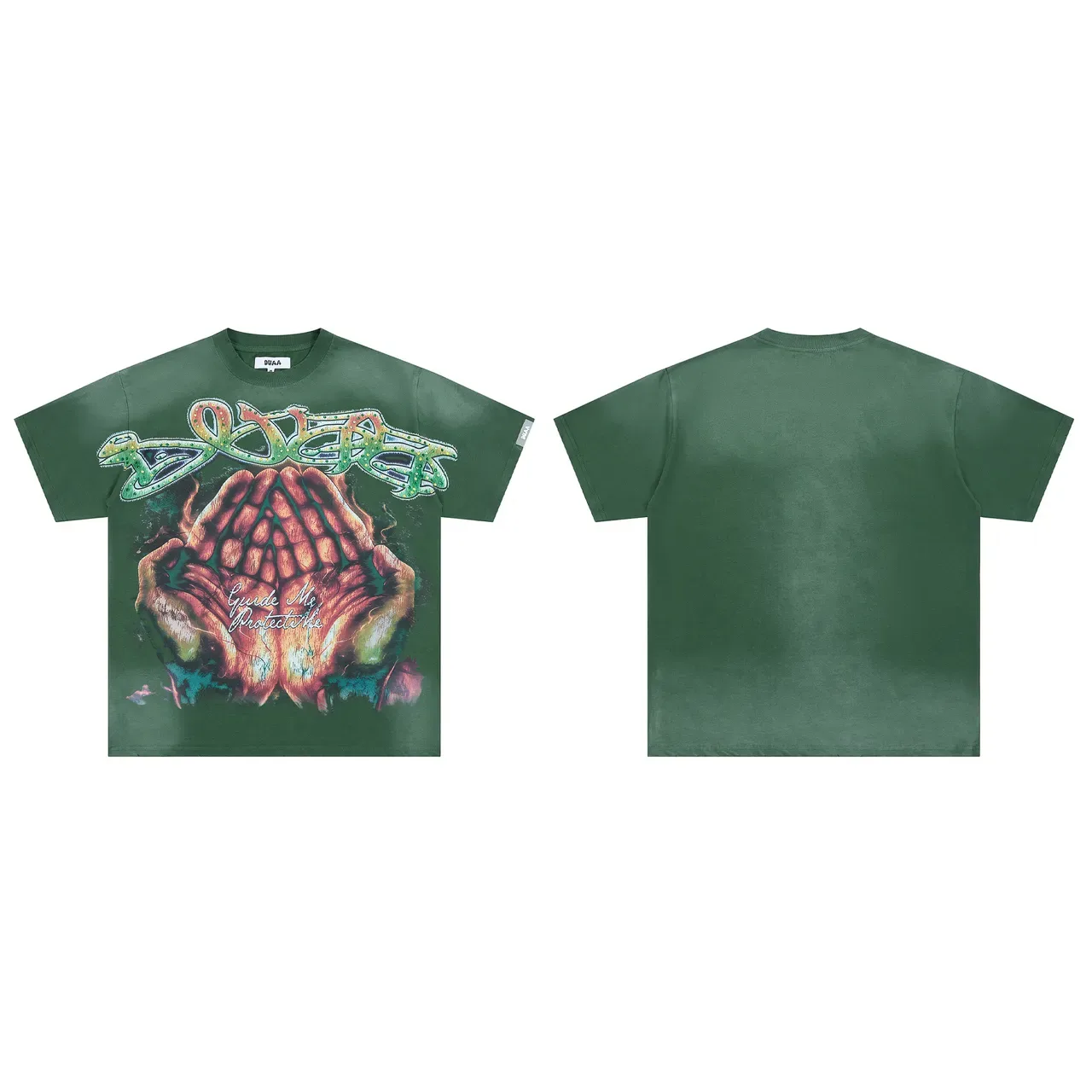 DUAA Graphic-Print Oversized T-Shirt 2