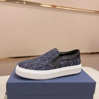 Tênis lifestyle Jacquard Slip-On geométrico