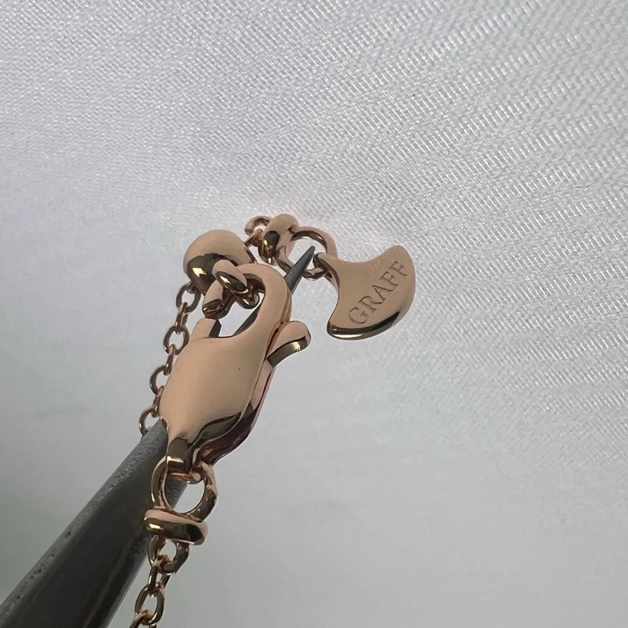 Graff Floral Pavé Diamond Cascade Necklace 2