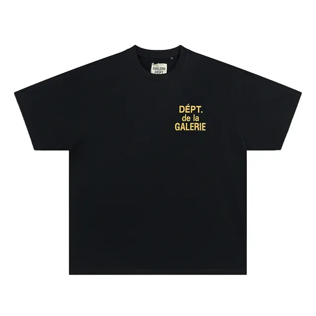 Graphic Print 'Dépt. de la Galerie' Oversized T-Shirt 5