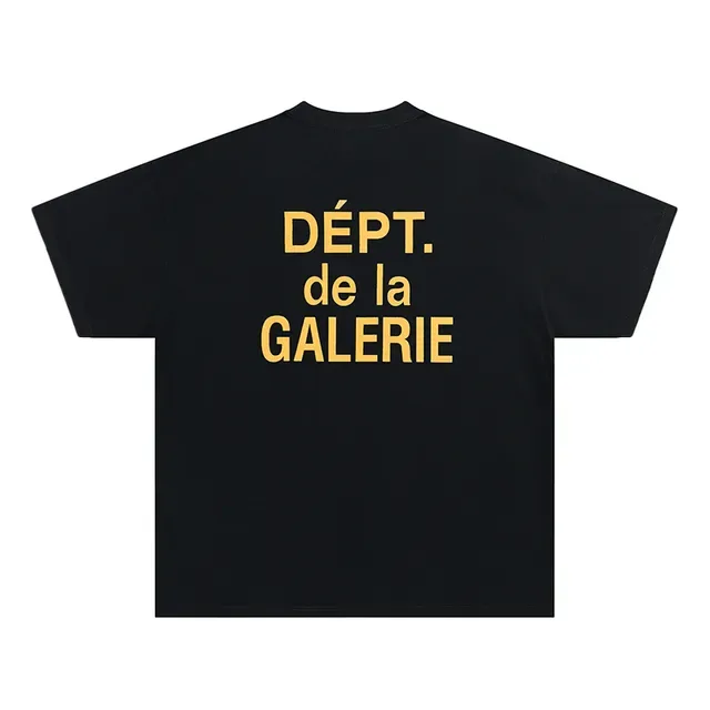 Graphic Print 'Dépt. de la Galerie' Oversized T-Shirt 6