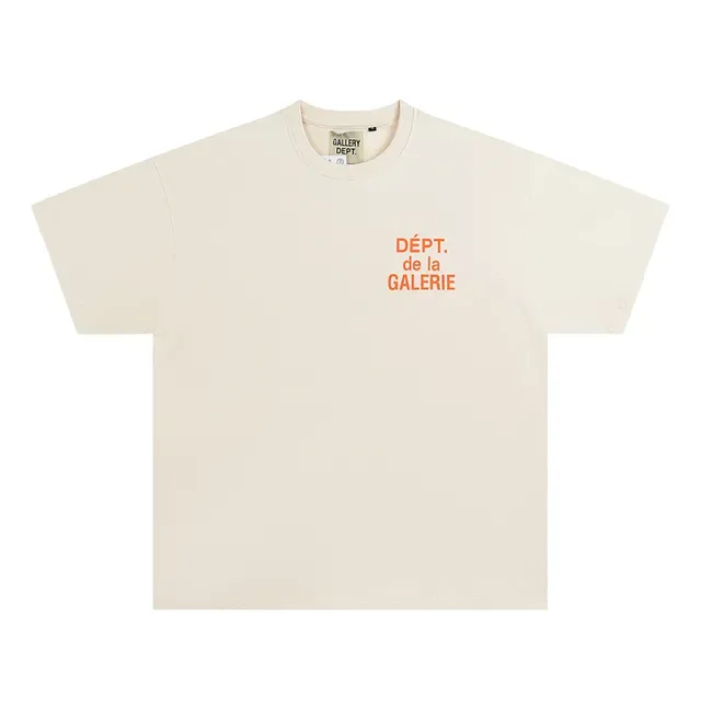Graphic Print 'Dépt. de la Galerie' Oversized T-Shirt 13