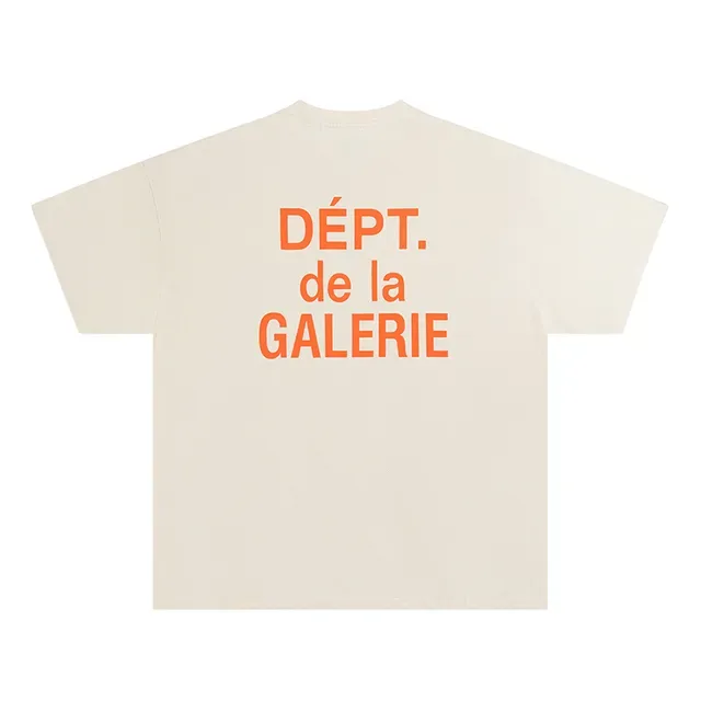 Graphic Print 'Dépt. de la Galerie' Oversized T-Shirt 14