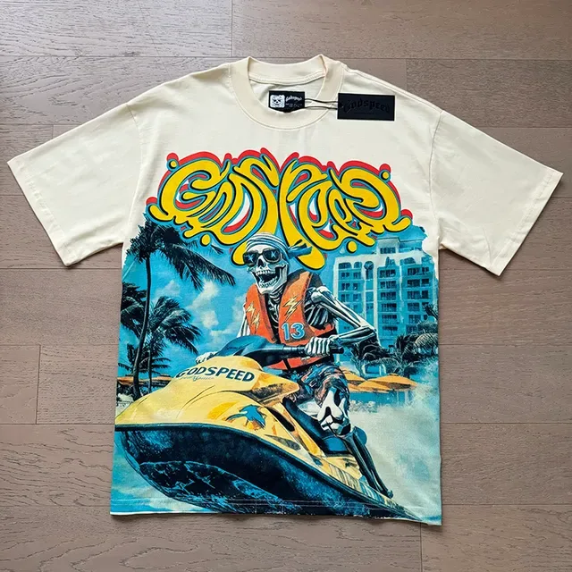 Graphic-Print Oversized Double-Sided T-Shirt 5