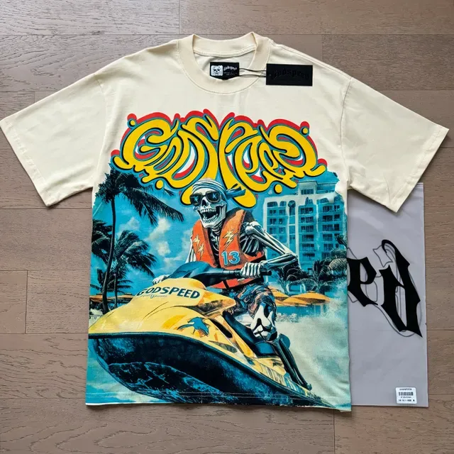 Graphic-Print Oversized Double-Sided T-Shirt 6