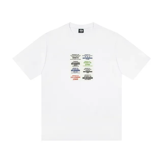 Graphic-Print Ticket Motif T-Shirt 3