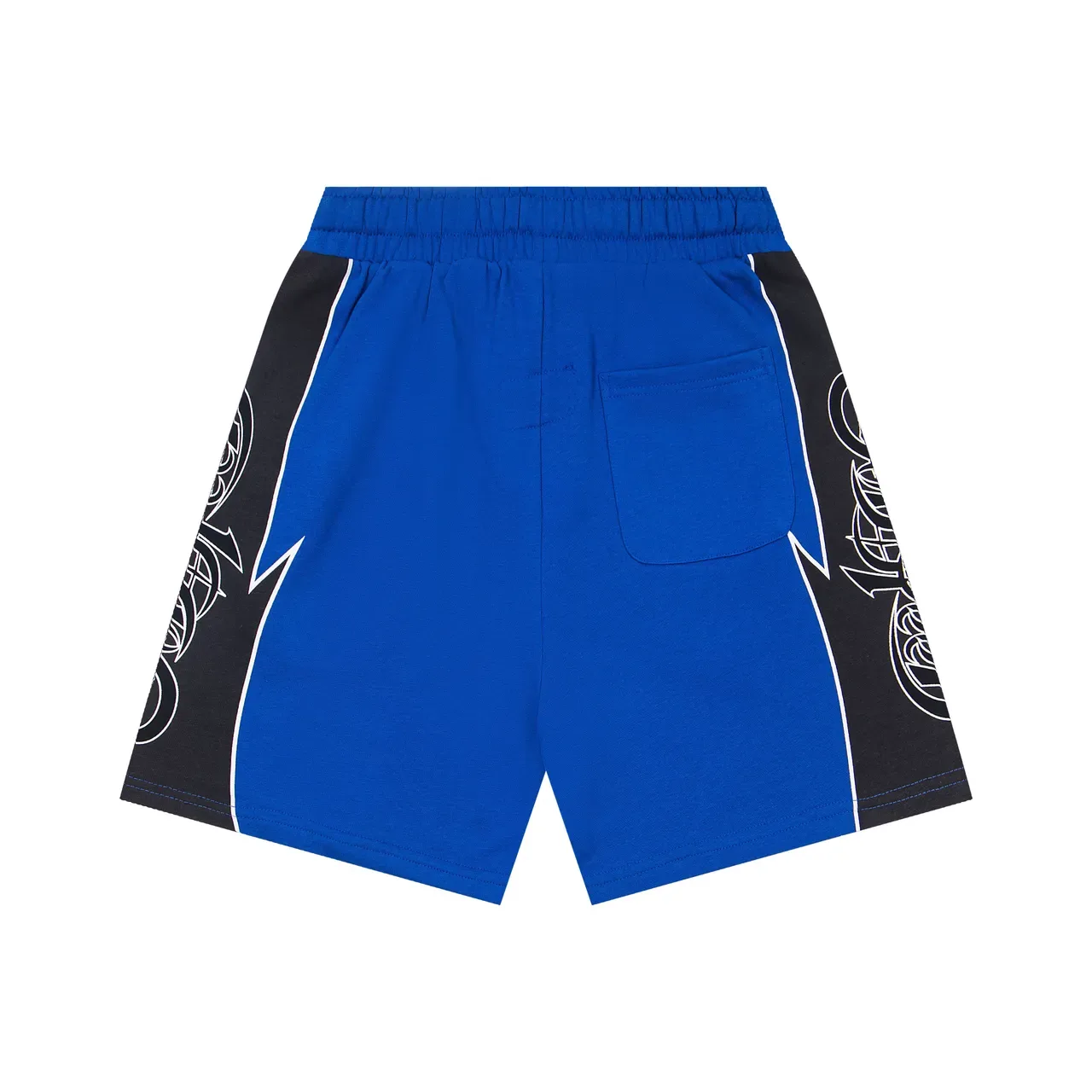 Graphic Side Panel Elastic Waist Drawstring Shorts 11