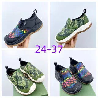 KEEN Preto Multicolor Slip-On Elástico Gusset Sapatos Casuais