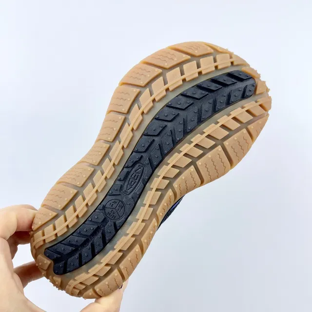 KEEN Black Multicolor Slip-On Elastic Gusset Casual Shoes 22