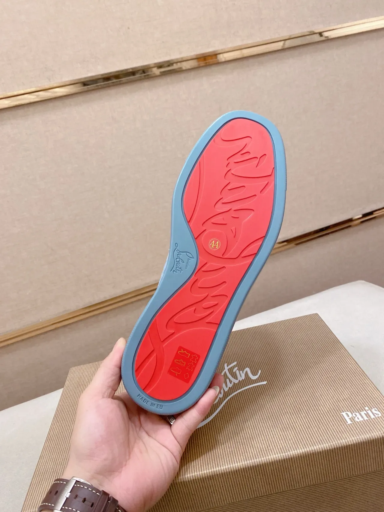 Light Blue Suede Low-Top Lace-Up Lifestyle Sneaker 2