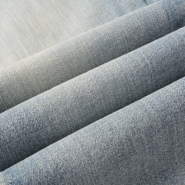 Light-Wash Distressed Slim-Fit Jeans 3