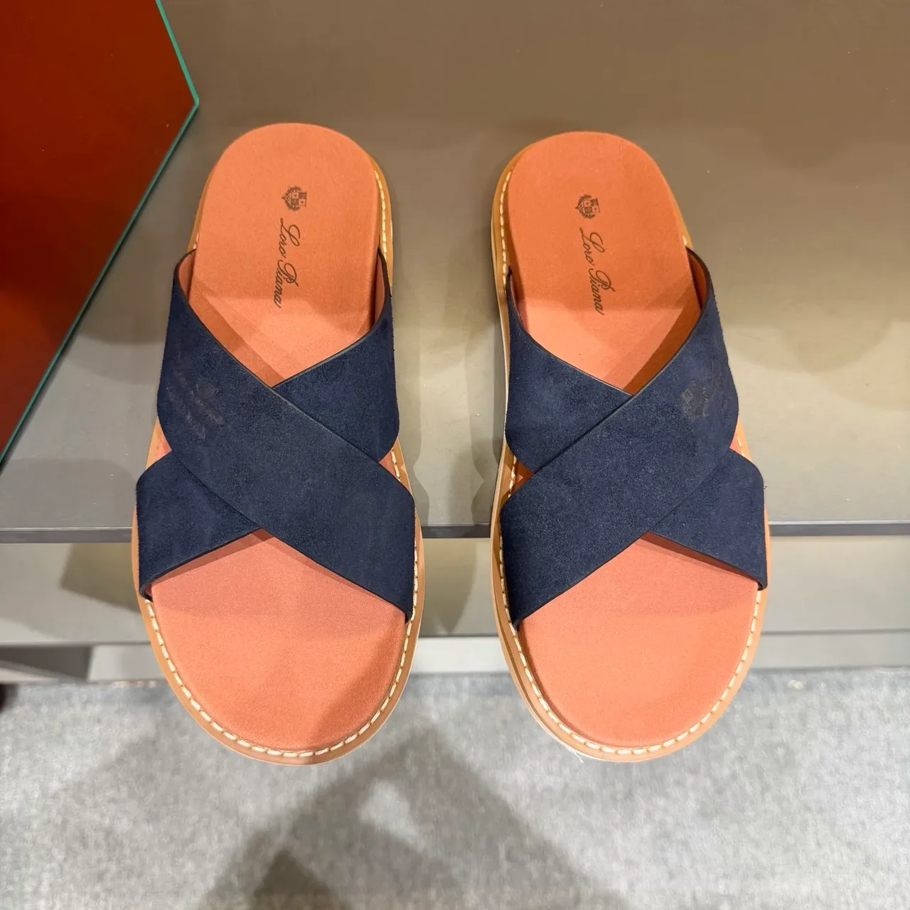 Loro Piana Summer Walk Sandales Casual Bride Croisée 19