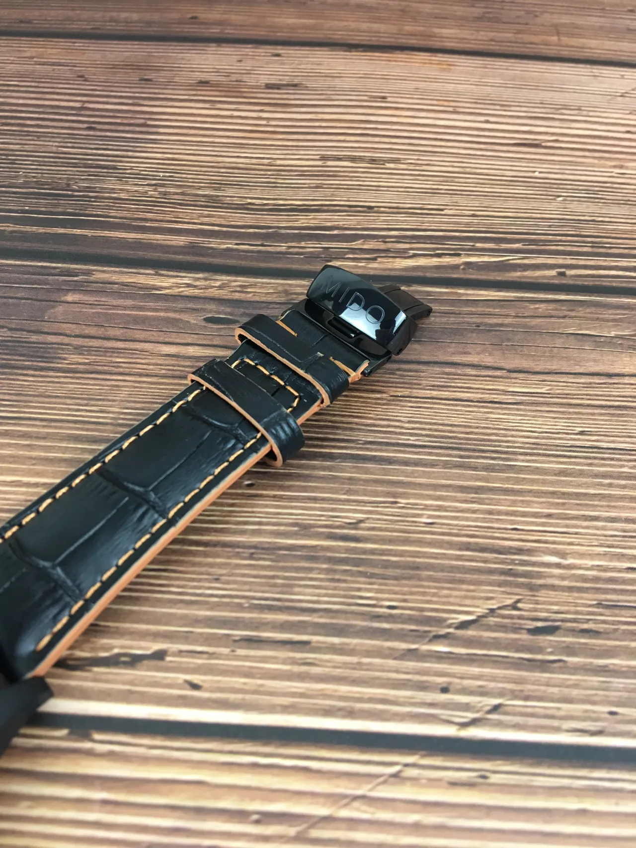 Mido Multifort Black Brown PVD Case Dark Dial Mechanical Watch 4