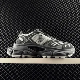 MLB Cyber Daddy Shoes Tênis Chunky Cinza Preto