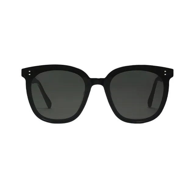 Oversized Cat-Eye Black Frame Gradient Lens Sunglasses 8