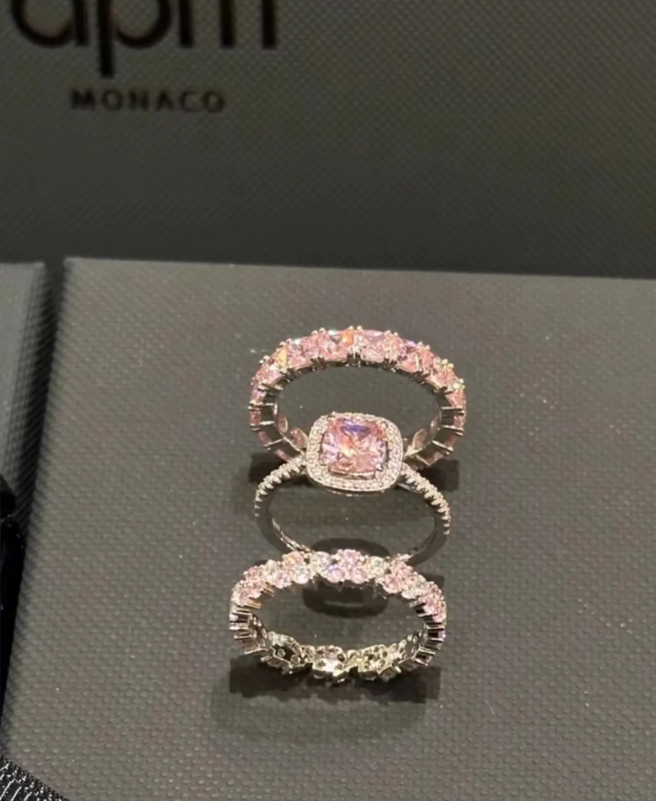 Pavé-Set Multi-Stone Eternity Band Ring 5