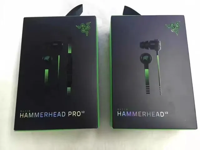 Razer Casque supra-auriculaire avec micro boom détachable et châssis vibrant vert noir 2