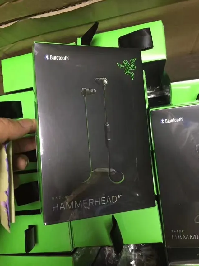 Razer Casque supra-auriculaire avec micro boom détachable et châssis vibrant vert noir 3