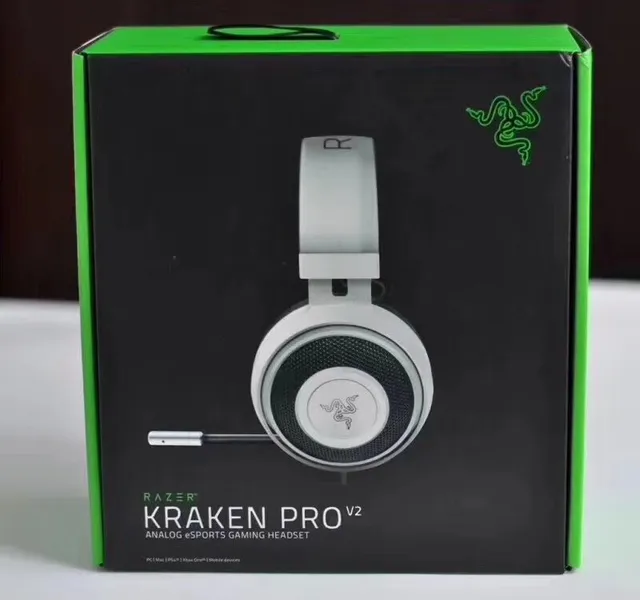 Razer Casque supra-auriculaire avec micro boom détachable et châssis vibrant vert noir 8