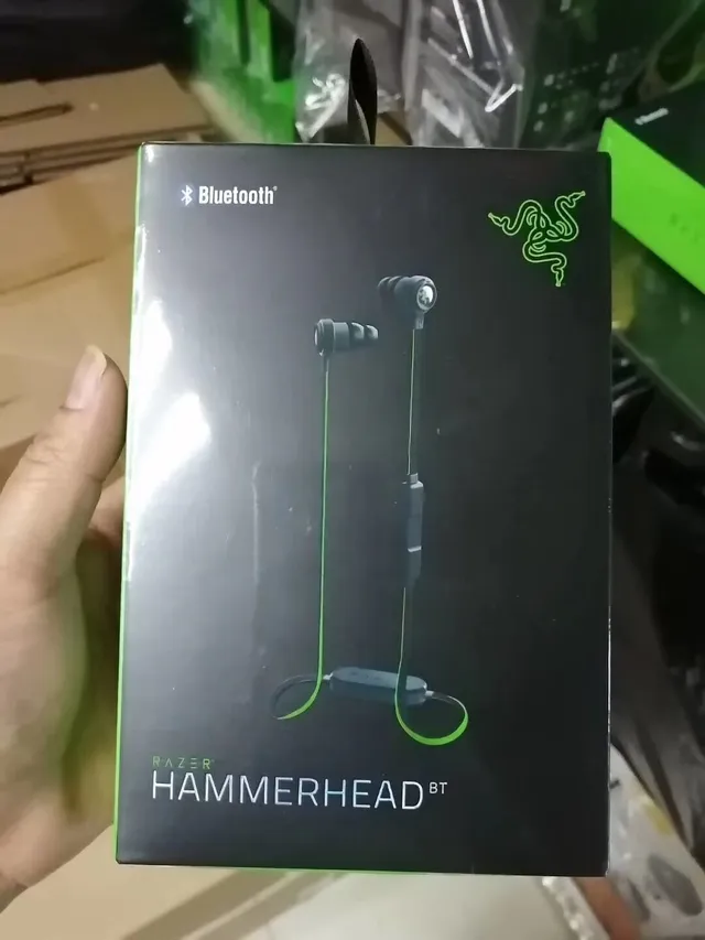 Razer Casque supra-auriculaire avec micro boom détachable et châssis vibrant vert noir 14