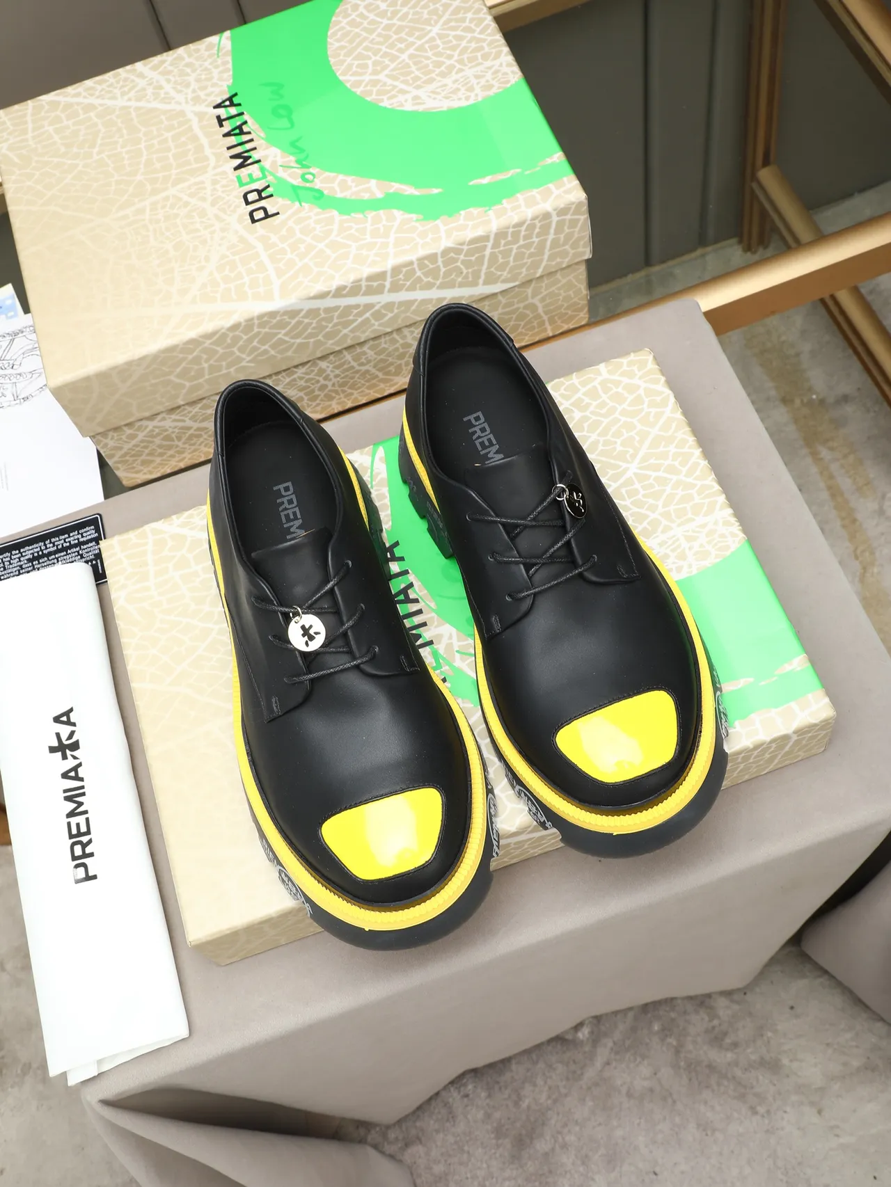 Rien Ne Va Plus Original Platform Cap-Toe Oxford Shoes 2