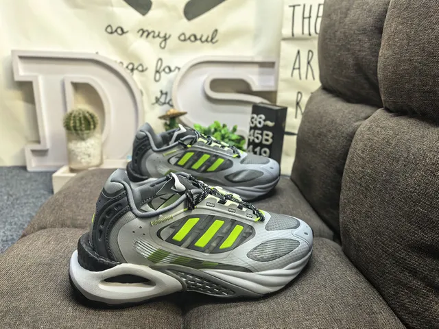 Silver Gray and Black Chunky Lifestyle Sneakers 11