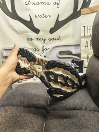 Silver Gray and Black Chunky Lifestyle Sneakers 14