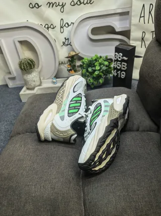 Silver Gray and Black Chunky Lifestyle Sneakers 16