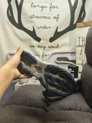 Silver Gray and Black Chunky Lifestyle Sneakers 24