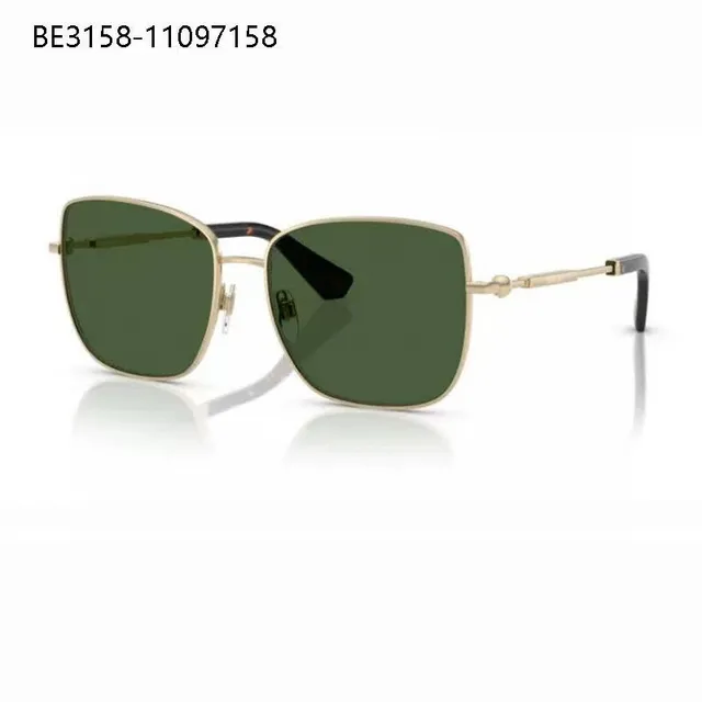 Silver Square Metal Frame Dark Lens Sunglasses 4