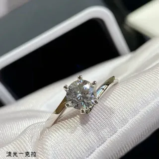 Solitaire Round Brilliant Cut Six-Prong Setting Ring