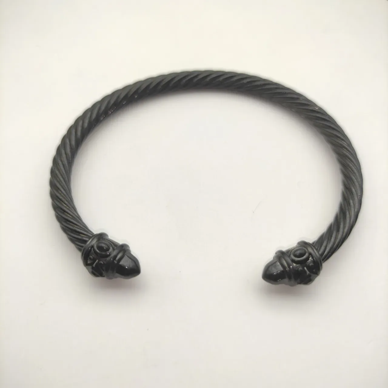 Twisted Cable Open Cuff Bracelet 4